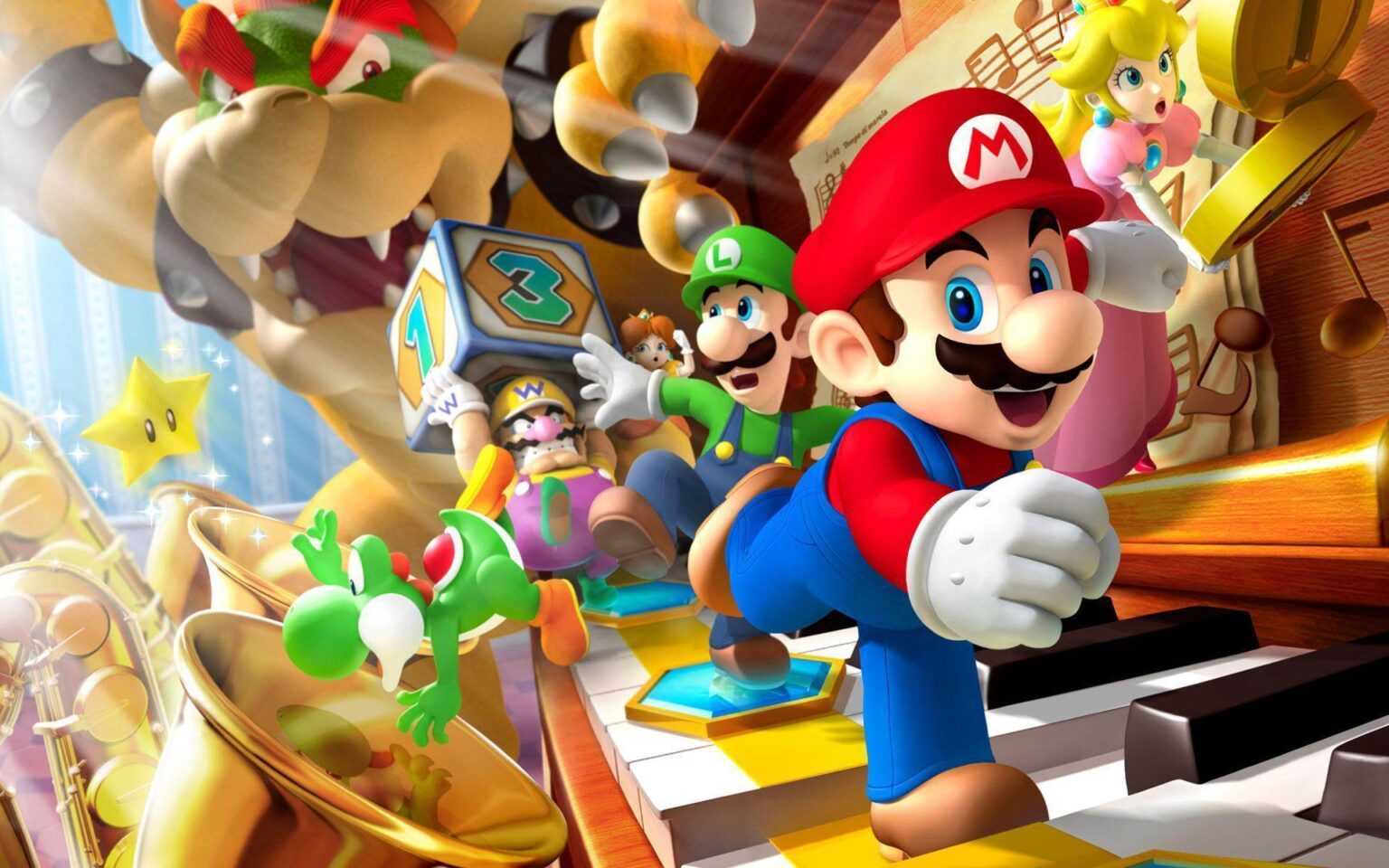 Mario Key Art