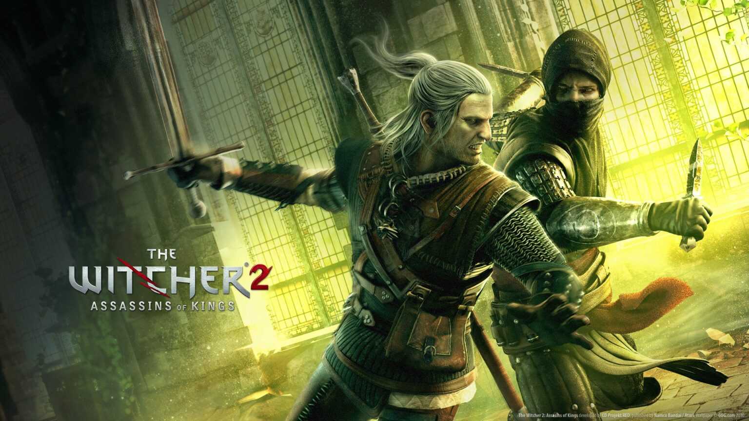 Wiedźmin 2 zabójcy królów Key Art