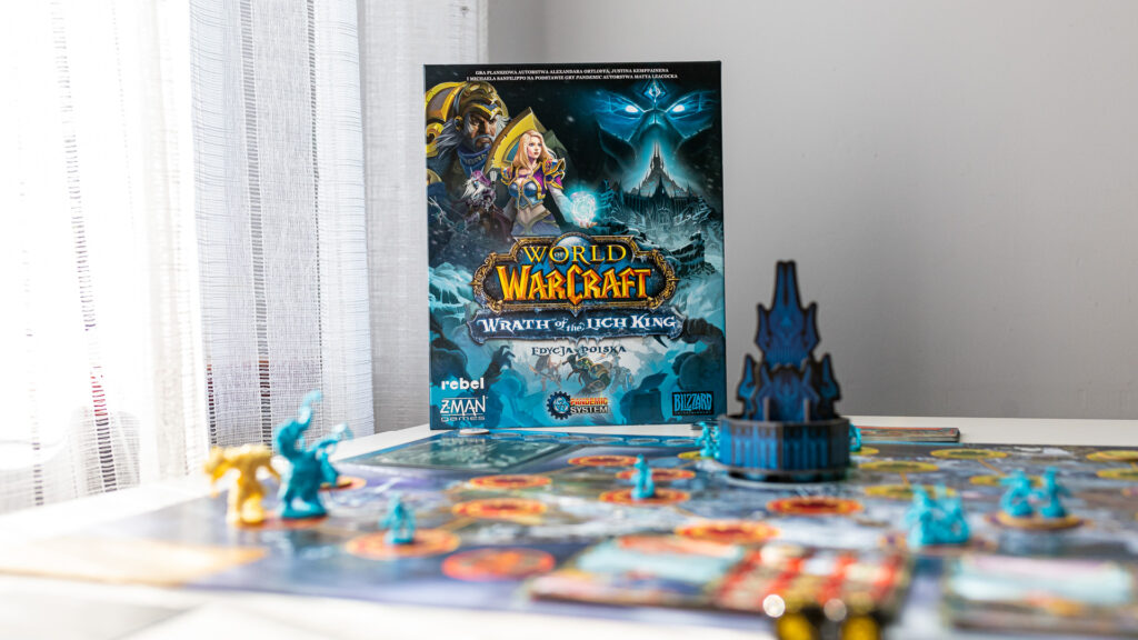 Read more about the article World of Warcraft: Wrath of the Lich King – recenzja gry planszowej. Pokonać króla Lisza!