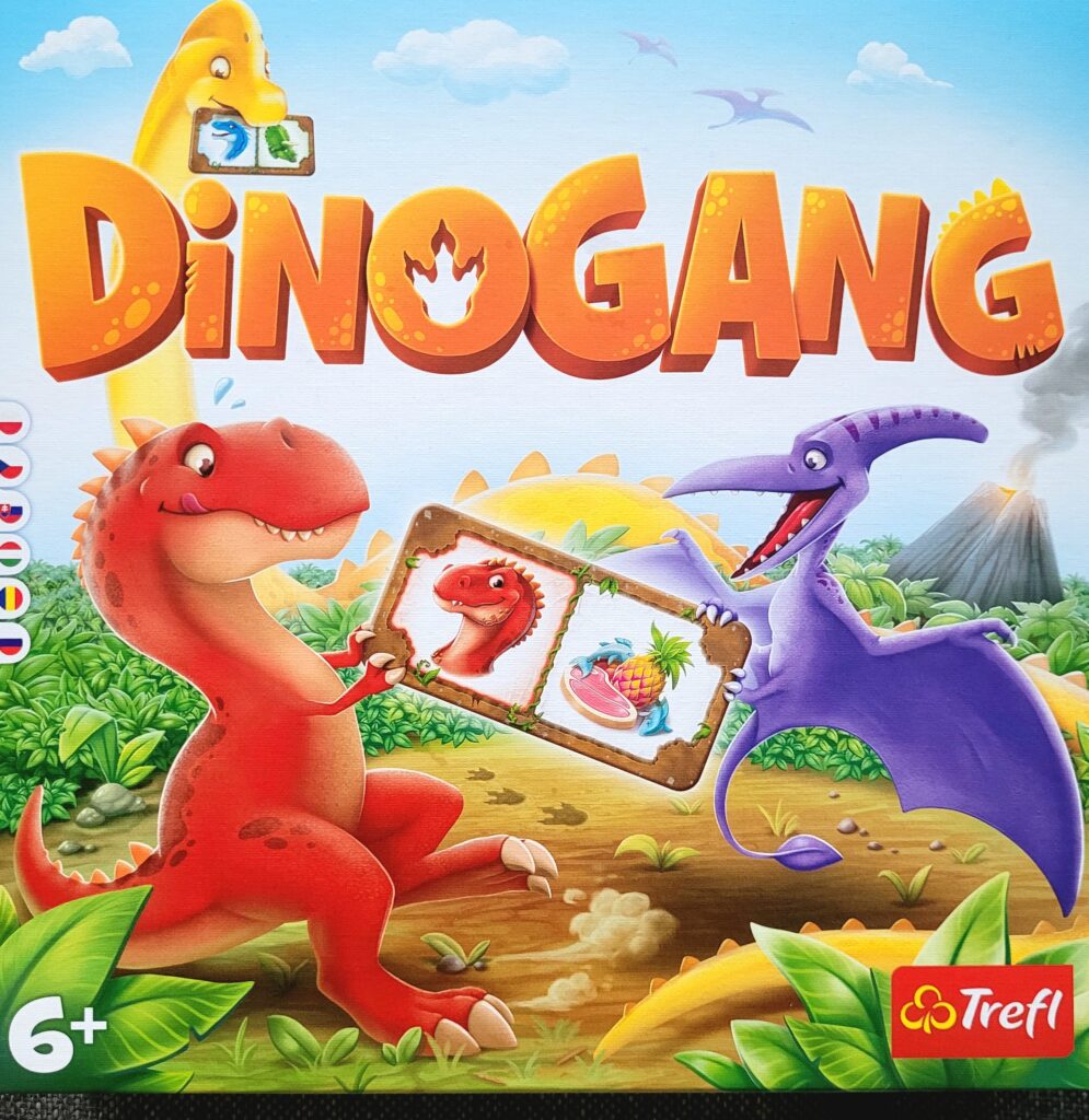 Read more about the article Dinogang — recenzja gry planszowej. Nie pytaj, co ty możesz zrobić dla gangu tylko co gang, może zrobić dla ciebie.