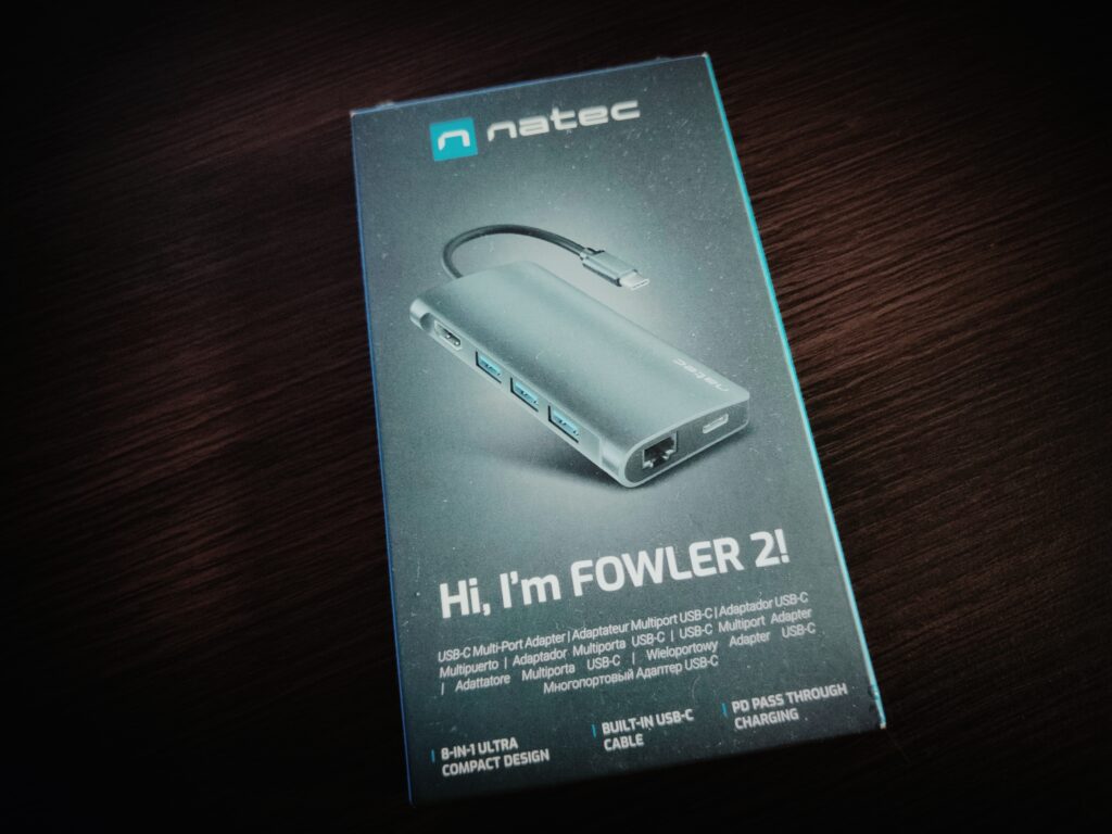 Read more about the article Natec Fowler 2 – recenzja multiportu USB – C. Praktyczne maleństwo.