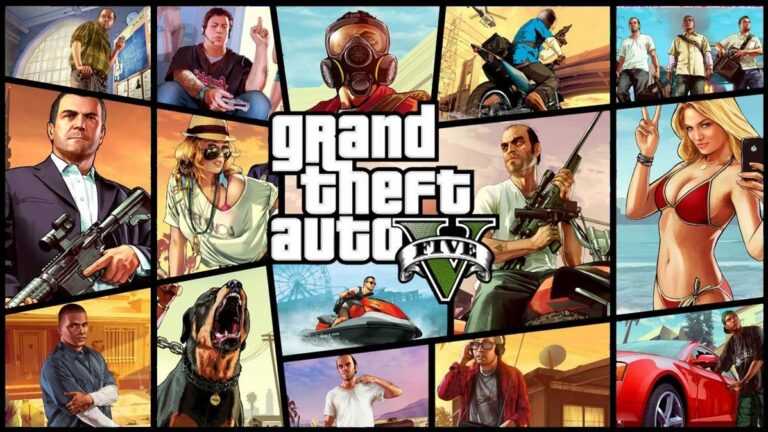 GTA 5 key art