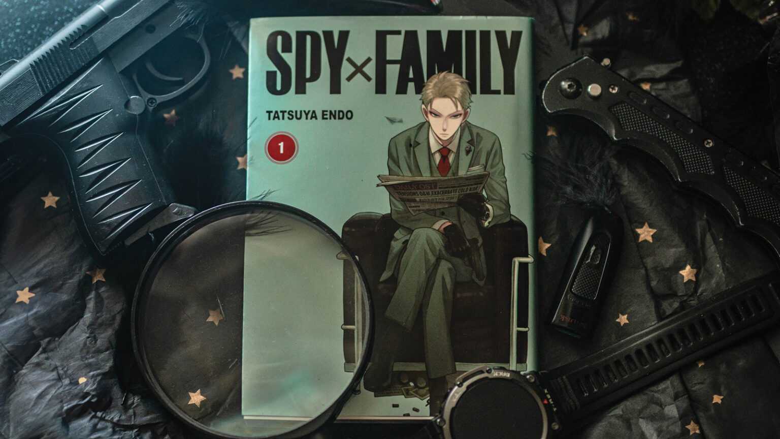 spy x family tom 1 okładka