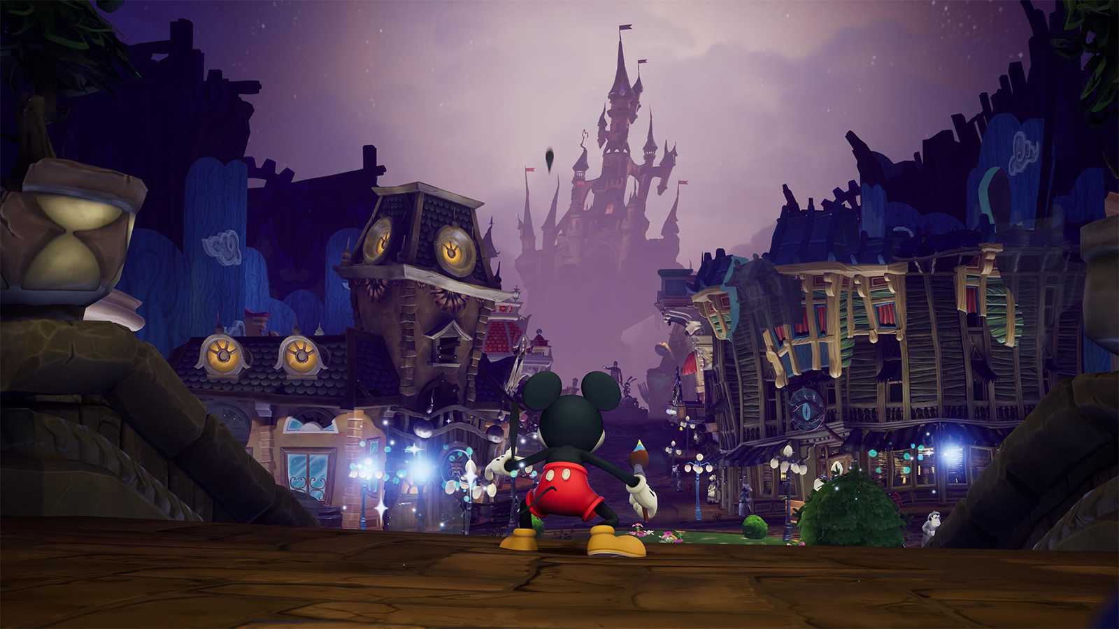 screenshot z gry disney epic mickey rebrushed