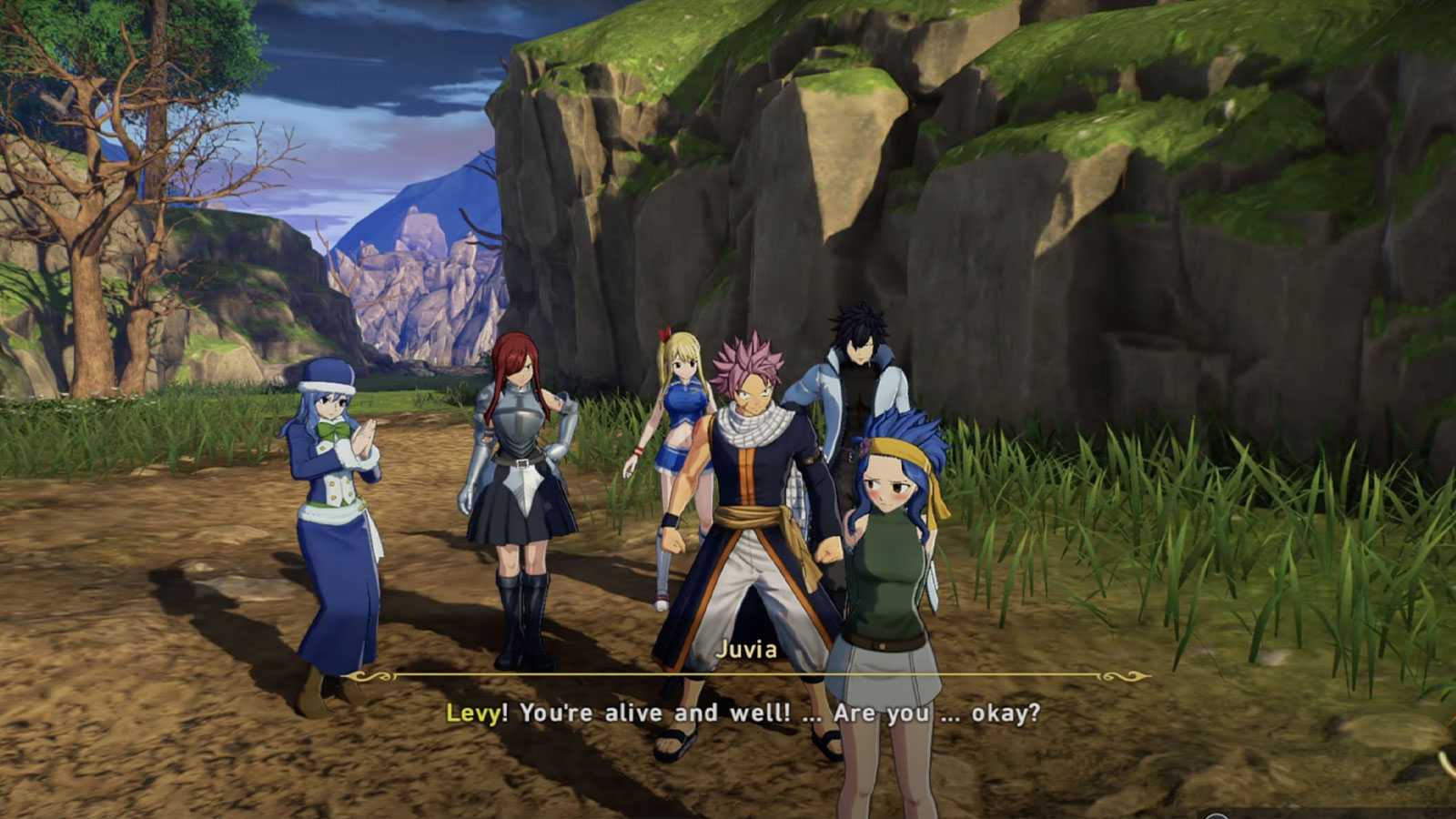 screenshot z gry fairy tail 2