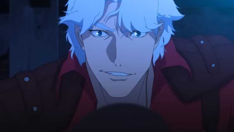 Dante z anime Devil May Cry