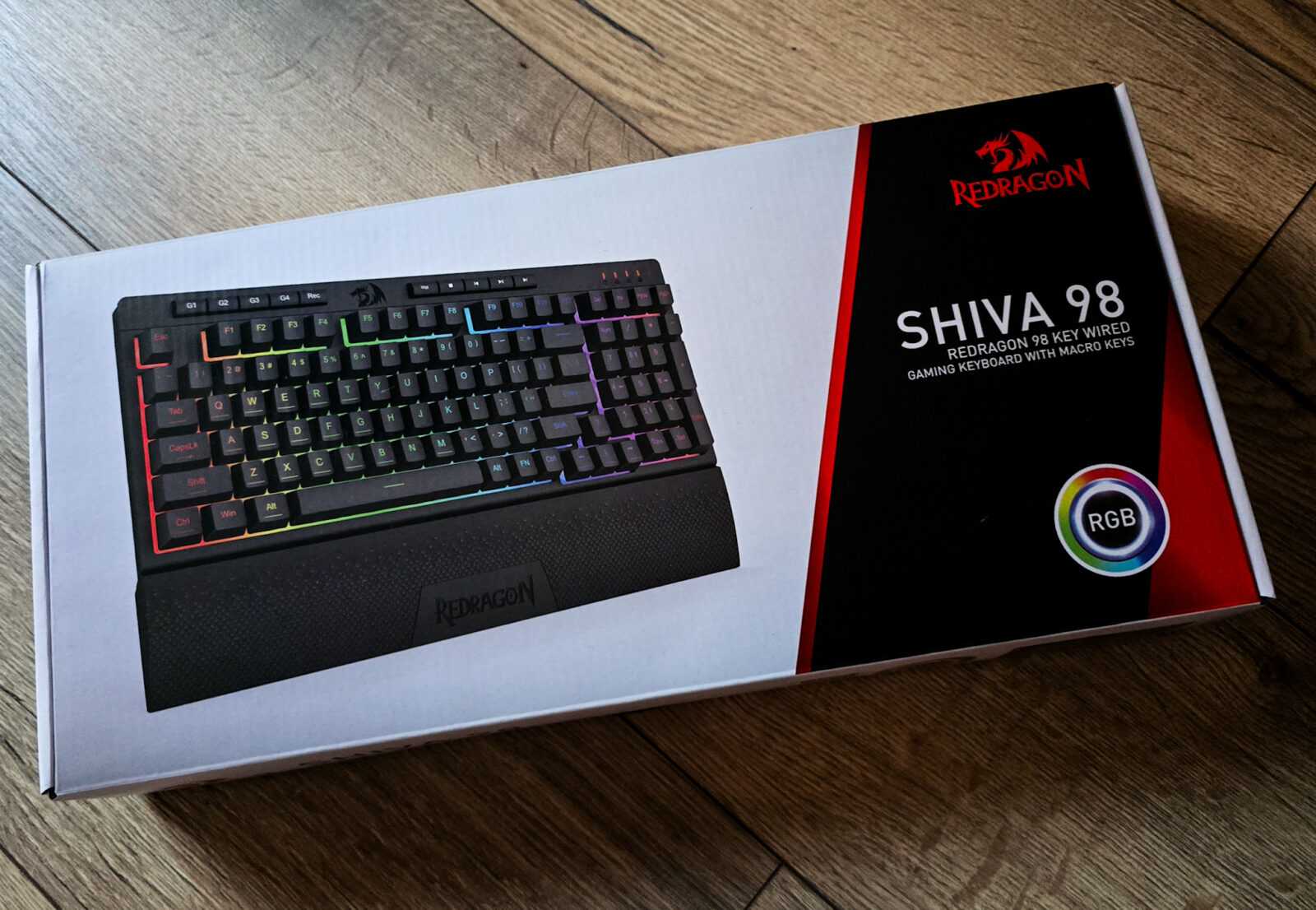 dragon K515 RGB Shiva 98 - kompaktowa klawiatura z charakterem