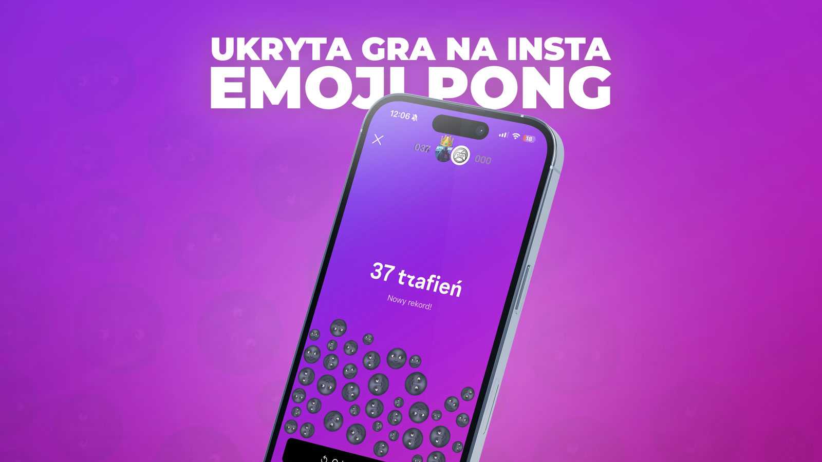 emoji pong co to jest