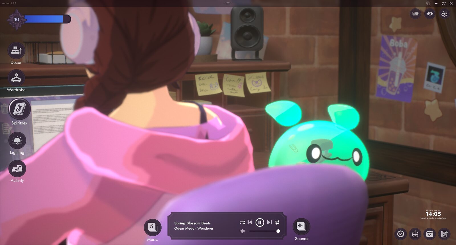 Spirit City: Lofi Sessions – recenzja gry. Cyfrowy kokon skupienia dla niespokojnego umysłu z ADHD (i nie tylko).