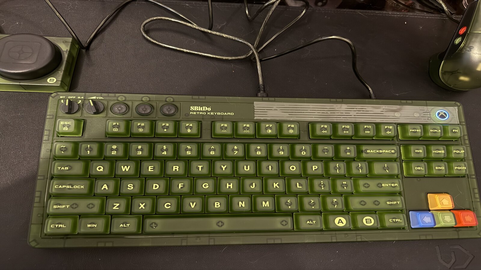 8BitDo Retro 87 Mechanical Keyboard – Xbox Edition – recenzja klawiatury