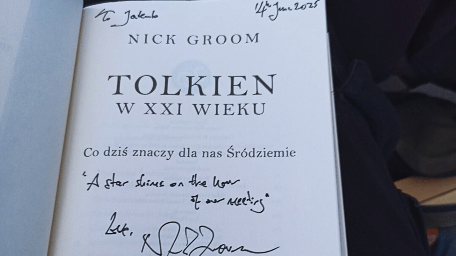 Jaka jest najlepsza adaptacja dzieł Tolkiena? – Wywiad z Nickiem Groomem.