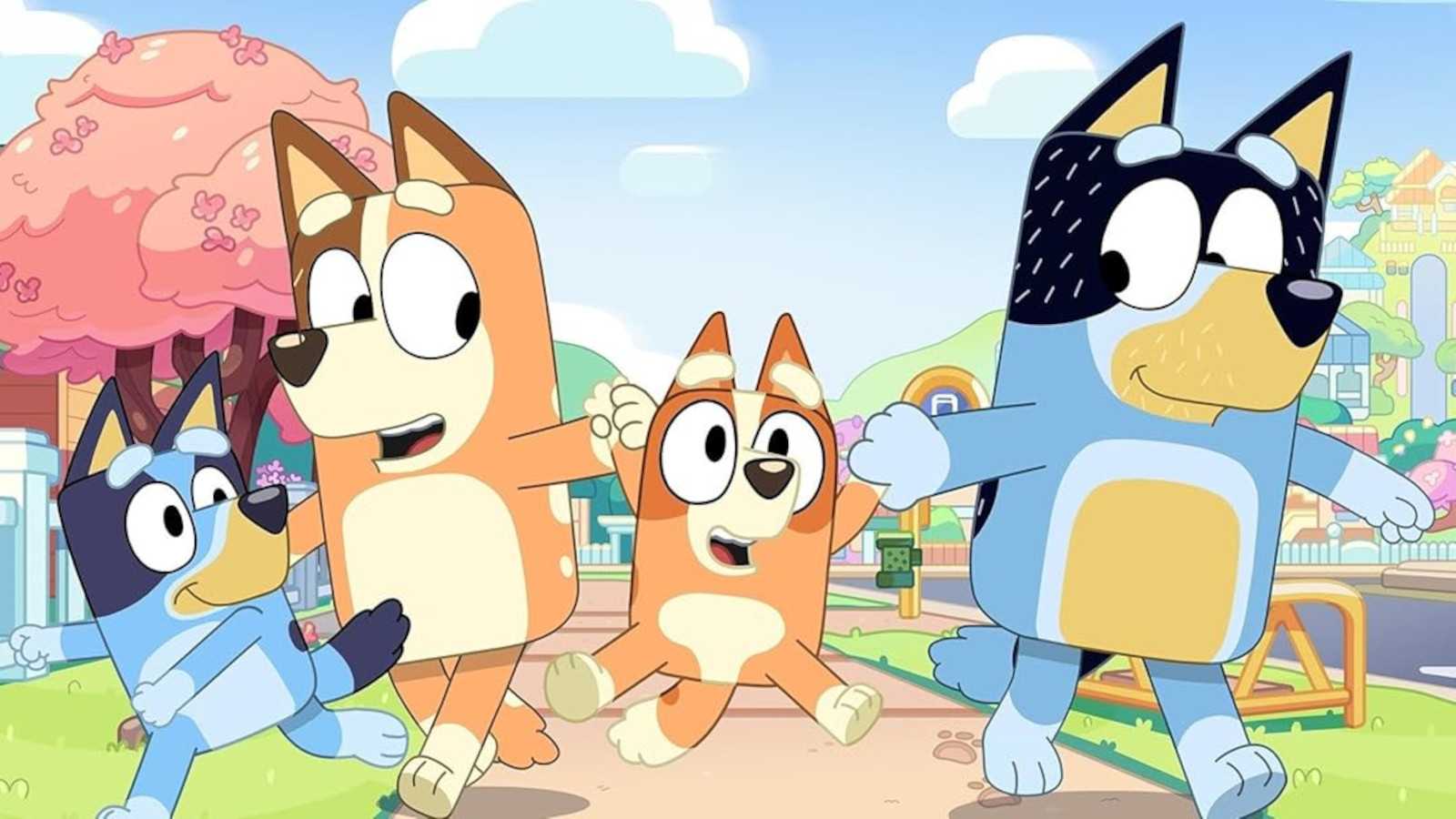 Bluey key art
