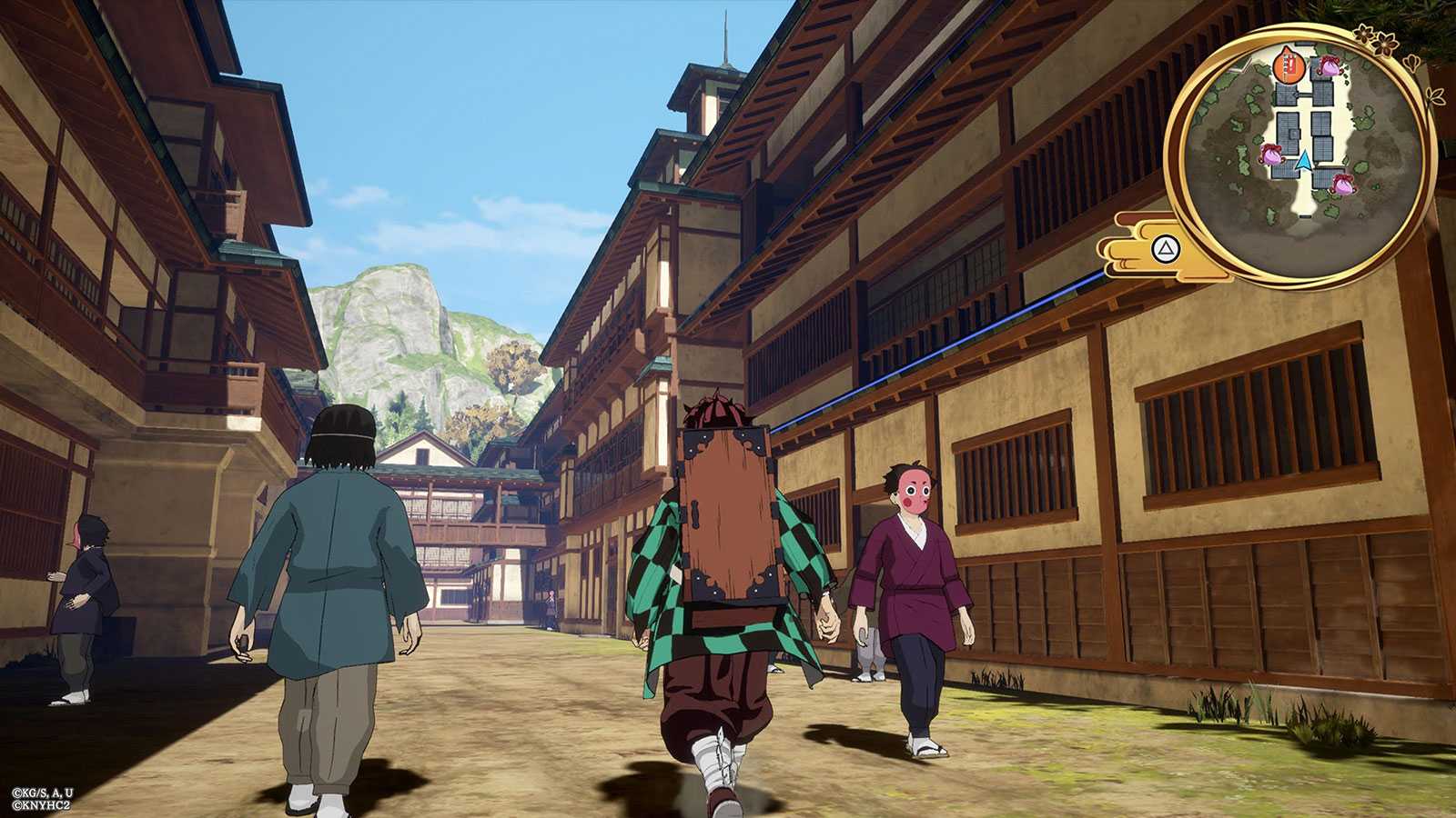 screen z gry kimetsu no naiba