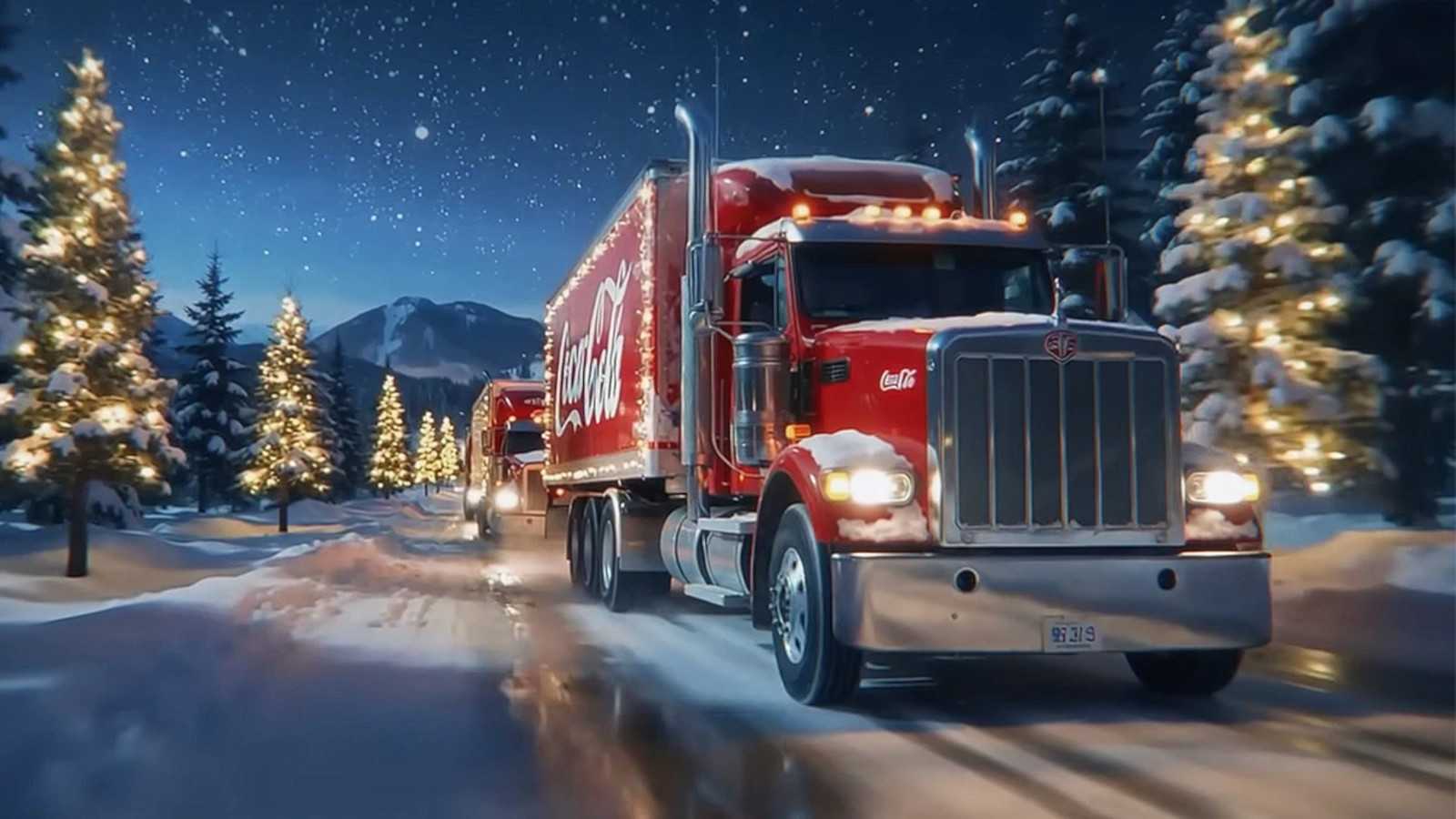 ciężarówka coca coli