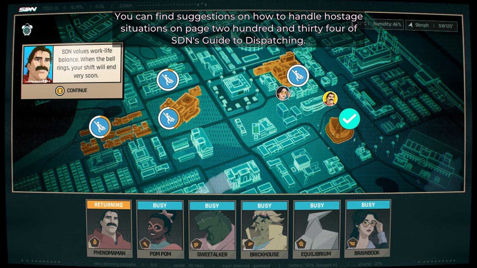 screnshot z gry dispatch