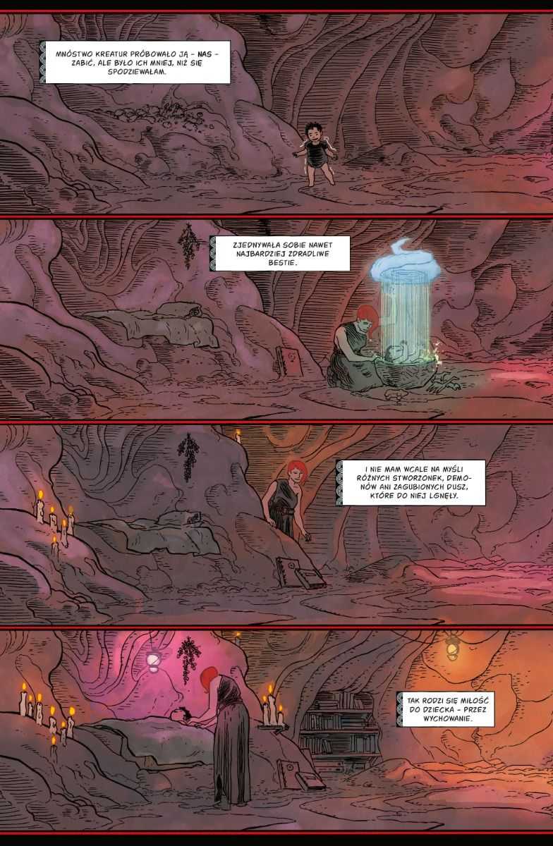 Strona z komiksu Absolute Wonder Woman. Ostatnia Amazonka. Tom 1