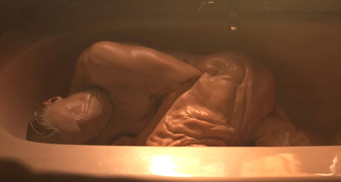 Grafika przedstawiająca kadr z filmu Clayface