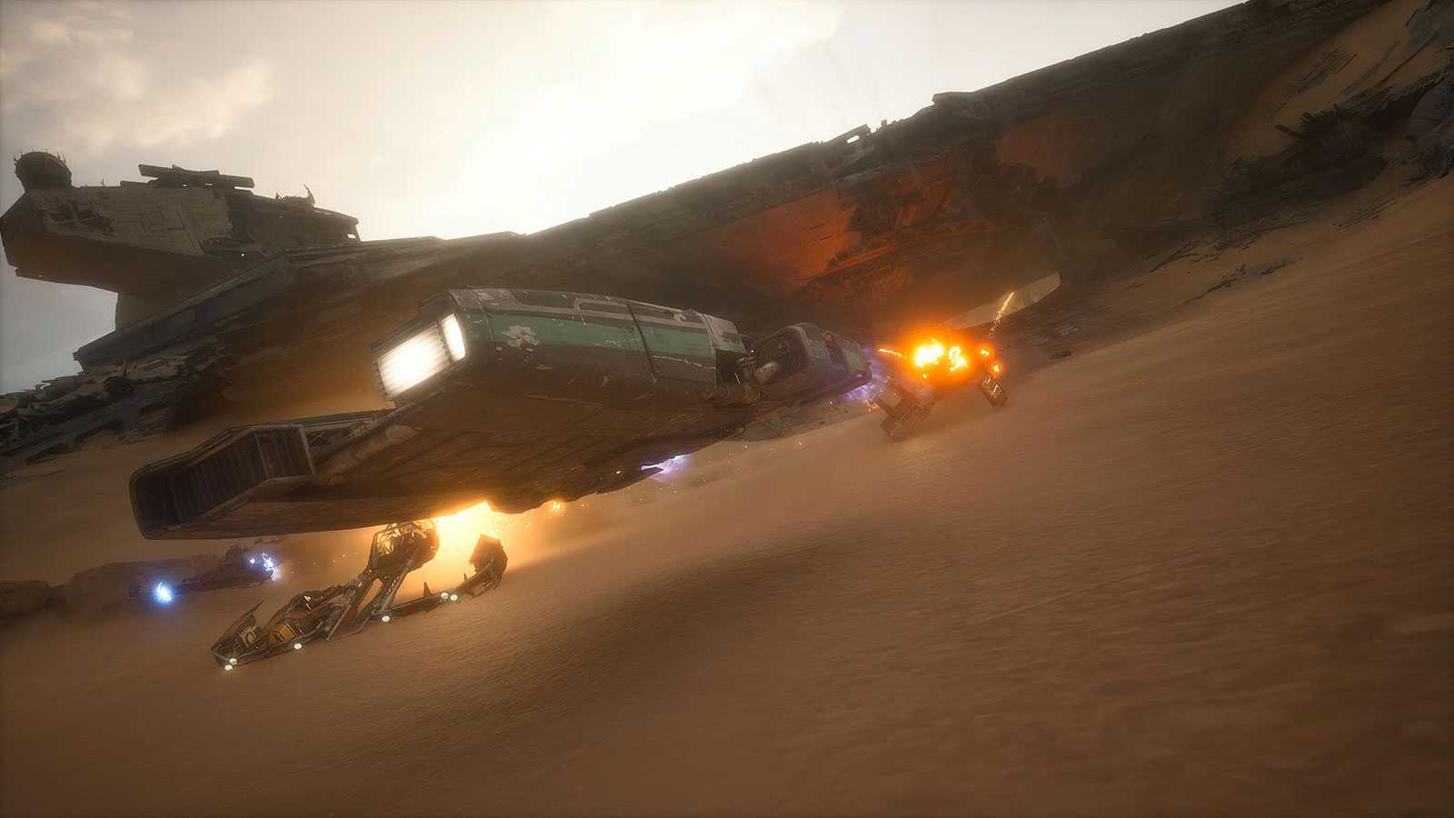 screenshot z gry Star Wars galactic racer 
